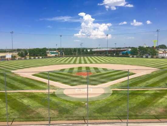 Hayesville opens new baseball field in style