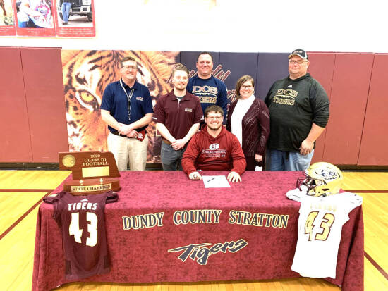 Former Tiger and Current Colt Denbow Visits with CHS Football Program -  Navarro County Gazette