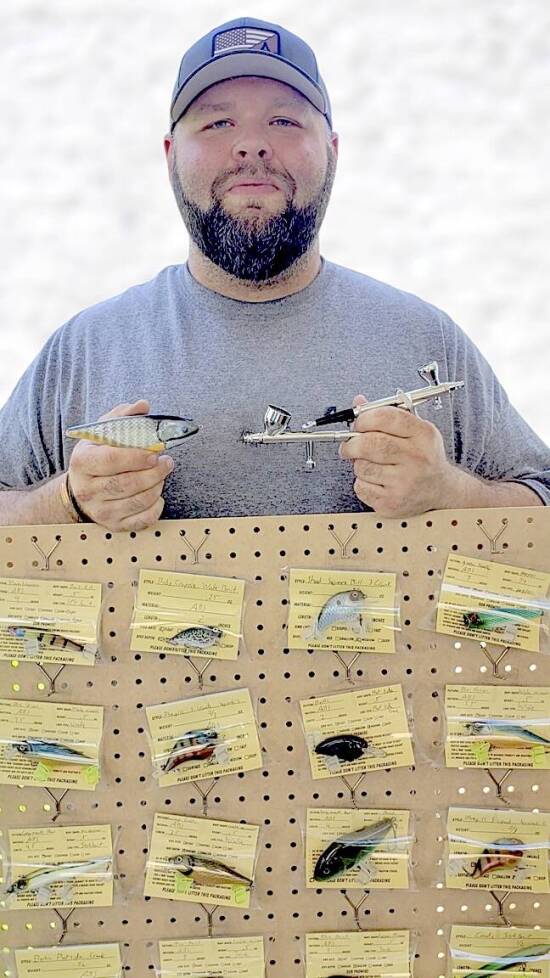 Local News: Reeling in Success: Local entrepreneur making waves in lure- building business (6/9/23)